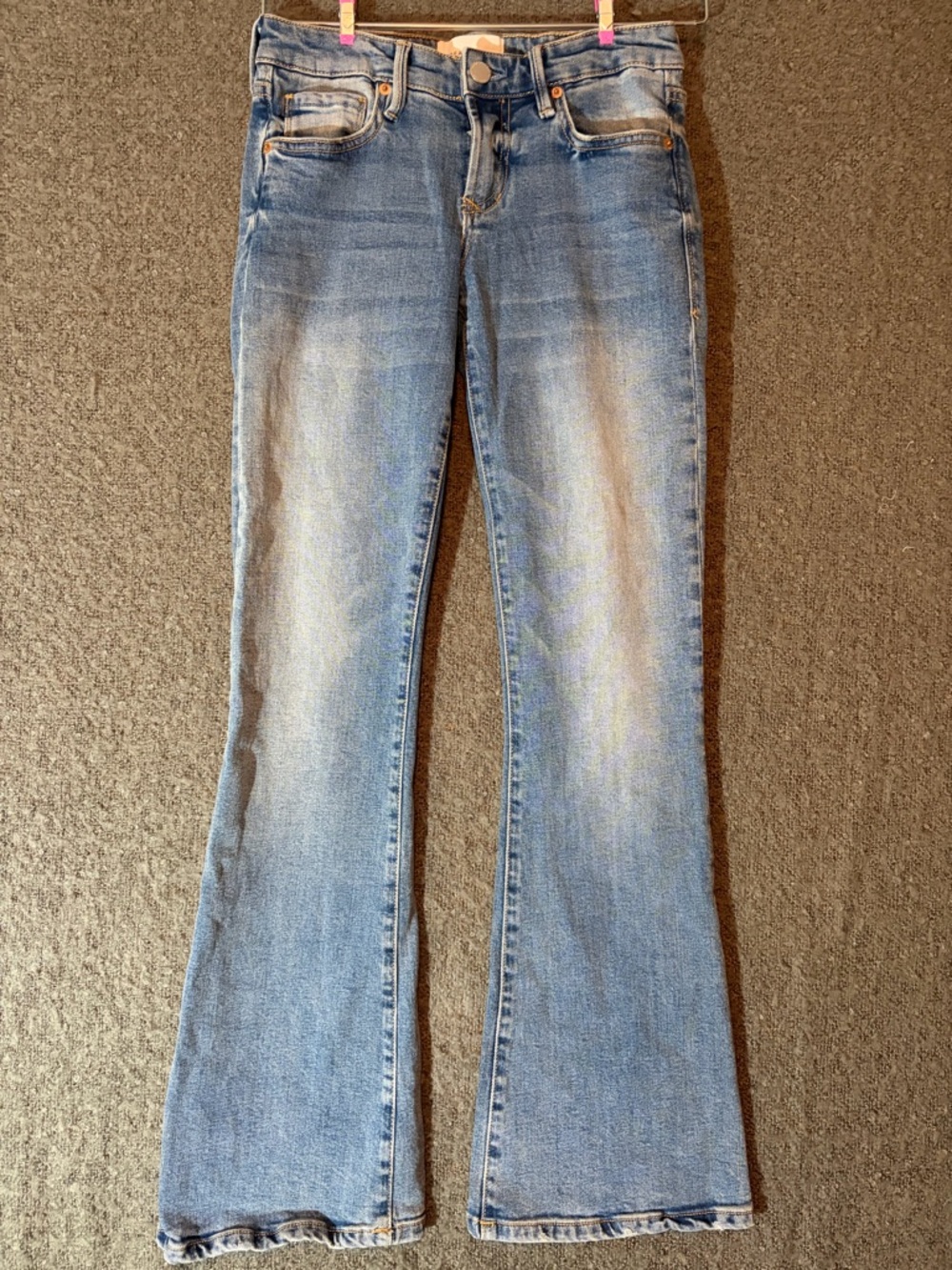Dear John Light Blue Flare Jeans — Women’s Wide Leg Denim